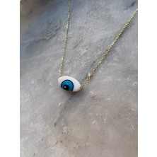 Blow Accessories 925 Ayar Gümüş Göz Kolye Nazar Taşı