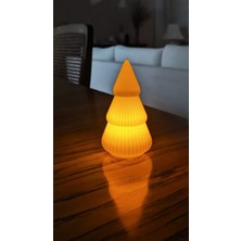 Peradesign Çam Ağacı Tealight Mumluk Dekoratif Kış Konsepti Yılbaşı Süsleri 10CM-15CM-20CM