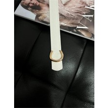 ZR Accessory Nal Toka Ince Kadın Kemeri, Pantolon Kemeri, Ceket Kemeri, Elbise Kemeri, Gömlek Kemeri