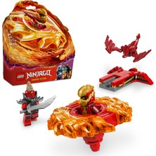 LEGO® NINJAGO® Kai’nin Ejderha Spinjitzu Topacı 71823 - 6 Yaş ve Üzeri Çocuklar için 2 Ninja Minifigürü İçeren Yaratıcı Oyuncak Yapım Seti (54 Parça)