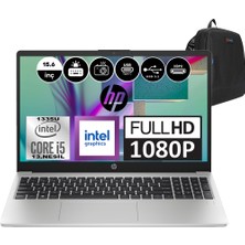 Hp 250 G10 Intel Core I5 1335U 64GB 512GB SSD Intel® Iris® Xᵉ Windows 11 Home 15.6" Fhd Taşınabilir Bilgisayar 968L3ETH14 + Weblegelsin Çanta