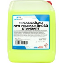 Nanowash Fırçasız Cilalı Oto Yıkama Köpüğü Standart 5 Lt