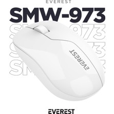 Everest SMW-973 USB Beyaz 2.4ghz Kablosuz Mouse