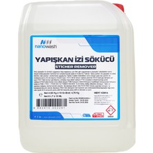 Nanowash Yapışkan İz Sökücü 5 Lt