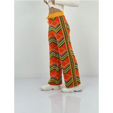 So Sweet Triko Kumaş Rahat Kadın Pantolon Women Knitwear Pants