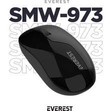 Everest SMW-973 USB Siyah 2.4ghz Kablosuz Mouse