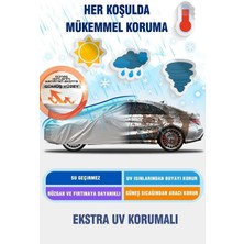Breen Audi A6 ile Uyumlu Oto Branda, Araba Brandası, Su ve Güneş Geçirmez Araba Çadırı
