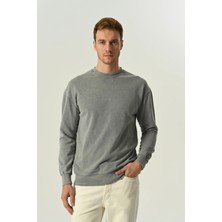 MFY Online Erkek Asit Yıkamalı Sweatshirt