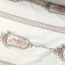 Tekin's Home Toz Pembe Tablo Nevresimlik Poplin Kumaş-Tknhm