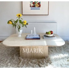 Miarik Design Mermer Orta Sehpa