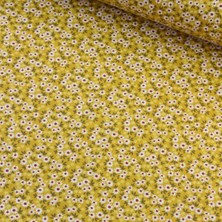 Tekin's Home Hardal Çıtır Paptya Nevresimlik Poplin Kumaş-Tknhm