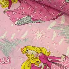 Deco Pembe Prenses 2 Nevresimlik Poplin Kumaş-Deco