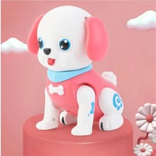 Aya Toys Fun Dog Sesli Işıklı Hareketli Pilli Köpek 40272 Pembe