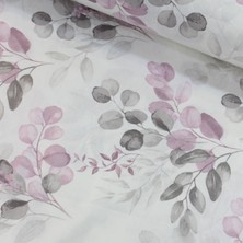 Tekin's Home Lila Okaliptus Nevresimlik Poplin Kumaş