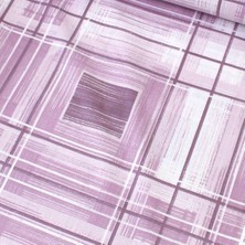 Lila Ekose Nevresimlik Poplin Kumaş-Vera