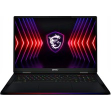 MSI Raıder 18 Hx A14VIGA6-468TRA6 Intel Core I9 14900HX 64GB 2tb SSD RTX4090 Windows 11 Home 18" Wquxga 120Hz IPS Taşınabilir Bilgisayar