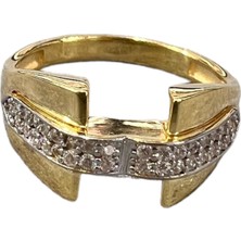 Defne Silver Zenny Taşlı Yüzük