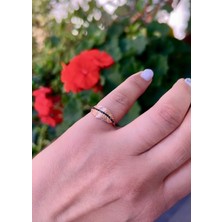 Defne Silver Serçe Parmak Yaprak Yüzük