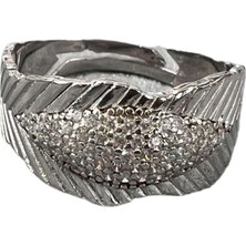 Defne Silver Zenny Taprak Taşlı Yüzük