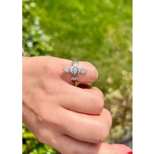 Defne Silver Bety Otantik Yüzük