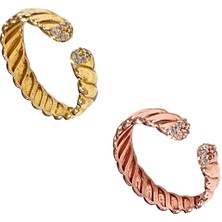 Defne Silver Sery Ayarlı Yüzük