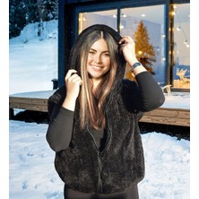 Pabtex Pandamke Yumuşacık ve Trend: Peluş Yelek