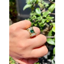 Defne Silver Bety Queen Yüzük