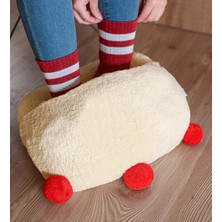 Pabtex Peluş Ayak Isıtıcısı, Peluş Panduf
