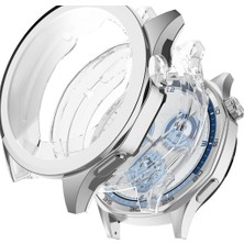 MobaxAksesuar Huawei Watch Gt 5 46MM 2li Set Silikon Parlak Renkli Ekran Koruyuculu Kasa Koruyucu (42MM Değildir)