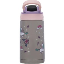 Contigo Gizmo Dragon Çelik Çocuk Suluğu 420ML - Pembe