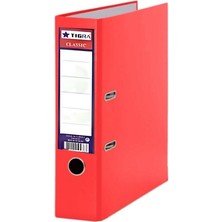 Tigra Classic Plastik Klasör 1 Adet Geniş Ofis Büro Klasörü