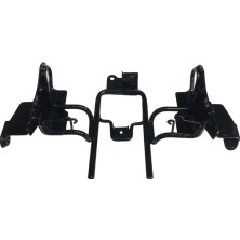 Monero Yamaha YBR125 Far Bağlantı Braketi 2010 Uyumlu Siyah