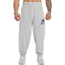 Loose Fit Nakışlı Mevsimlik Eşofman Altı Big Sam PNT1407