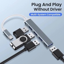 Hepu Type-C To USB Hub 4 Port Metal USB Çoğaltıcı Macbook Uyumlu USB 3.0 Hub Otg USB Adaptör Çoklayıcı Henüz Yorum Yazılmamış.