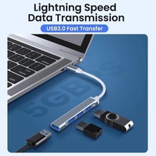 Hepu Type-C To USB Hub 4 Port Metal USB Çoğaltıcı Macbook Uyumlu USB 3.0 Hub Otg USB Adaptör Çoklayıcı Henüz Yorum Yazılmamış.