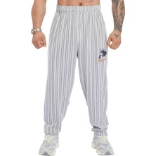 Loose Fit Nakışlı Mevsimlik Eşofman Altı Big Sam PNT1407