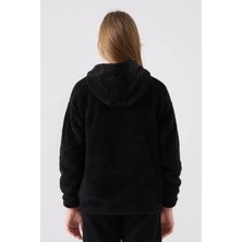 Kappa Kapüşonlu Polar Kız Çocuk Sweatshirt 361X1CW