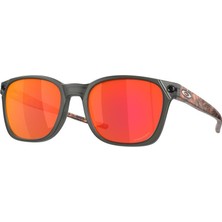 Oakley Ojector Güneş Gözlüğü 901812 Matte Grey Smoke Prizm Ruby