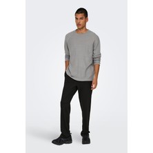 Only & Sons Erkek Onsmark Regular Fit Chino Pantolon 22033199 Siyah