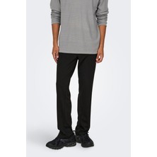 Only & Sons Erkek Onsmark Regular Fit Chino Pantolon 22033199 Siyah