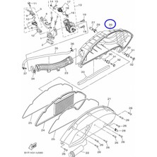 Moto Express Yamaha NMAX125 NMAX155 2021-2025 Hava Filtresi Kutusu Kazanı A