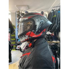 WS-202 Güneş Vizörlü Çene Açılır Kask