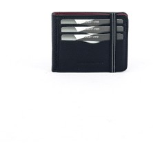 Louisiana Polo Hakiki Deri Erkek Kartlık Siyah 755