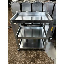 Metal 3 Raflı Takım Dolabı