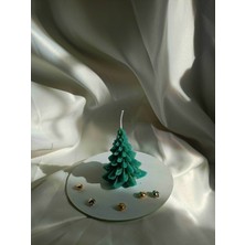 Viollet Art And Design Yeni Yıla Özel Minik Boy Çam Ağacı  Dekoratif Mum