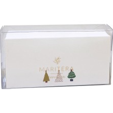 Marıtera Christmas Tiny Trees Isim Kartı 9 x 4,5 Üç Ağaç