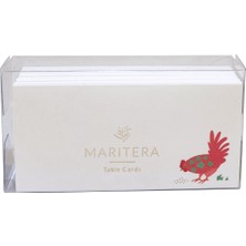Marıtera Free Range Isim Kartı 9 x 4,5 Tavuk