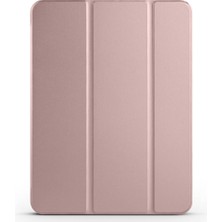 Roketcim Apple iPad Pro 11 2024 Smart Cover Kalem Bölmeli Standlı 1-1 Kılıf