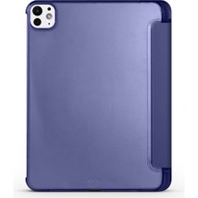 Roketcim Apple iPad Pro 11 2024 Smart Cover Kalem Bölmeli Standlı 1-1 Kılıf