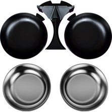ELECTRON Çift Kase Metal Mama Kabı ve Aparatı - Akıllı Otomatik Mama Kabı Uyumlu